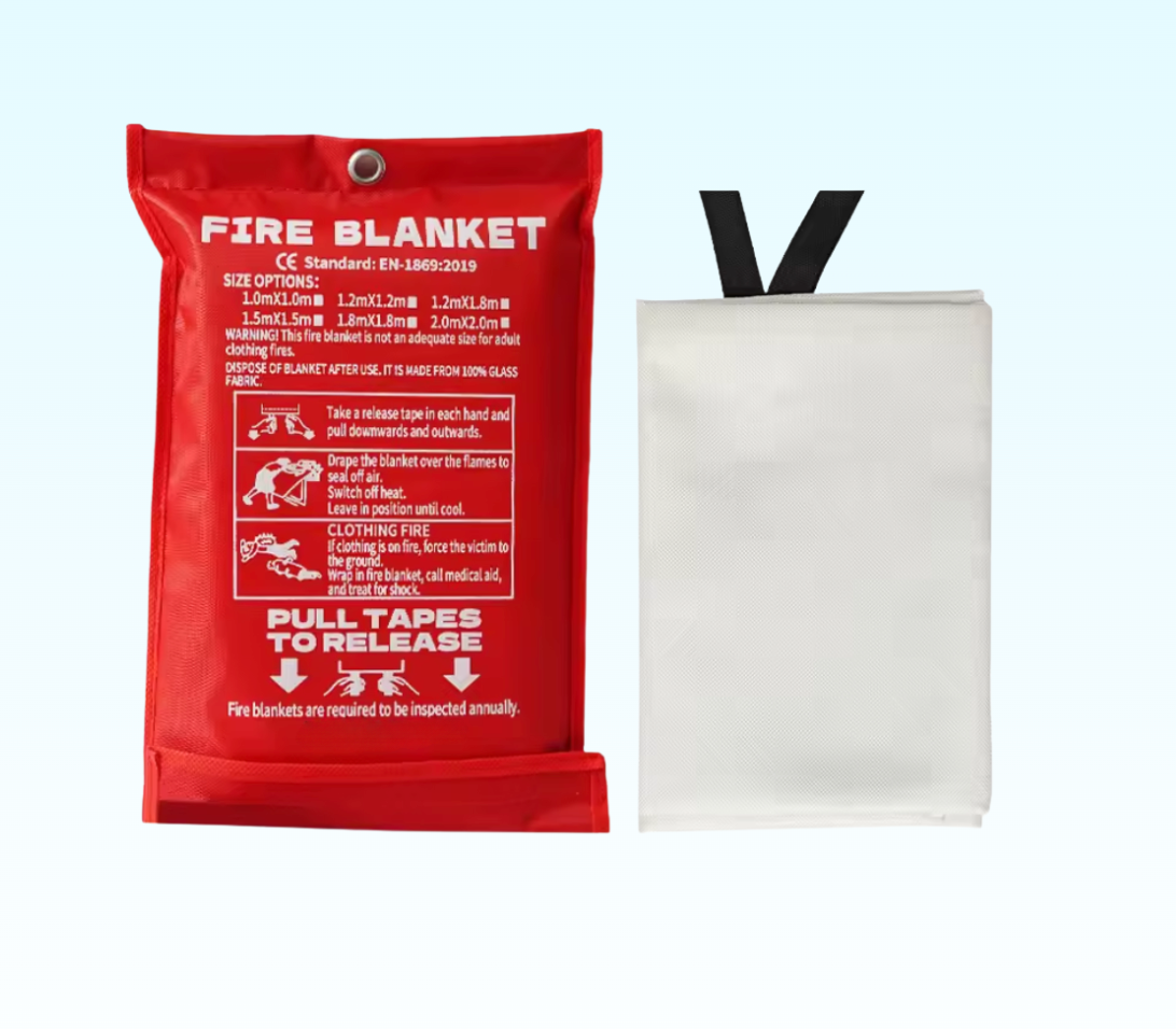 Emergency fire blanket