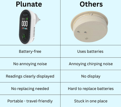 Portable CO detector