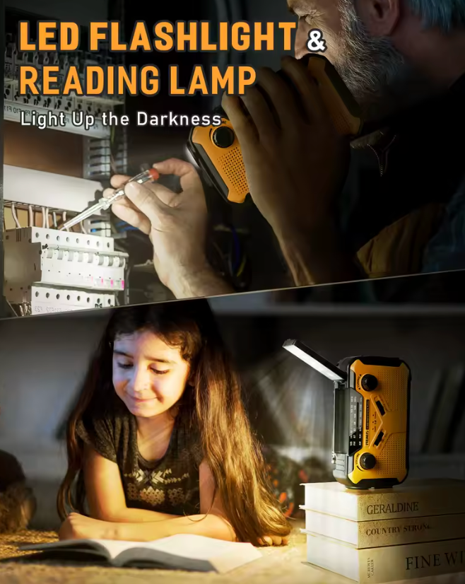 Reach - Emergency radio crank